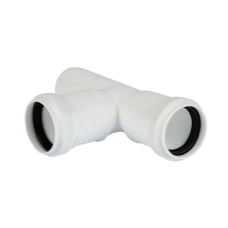 Тройник канализационный 32х32мм 87° малошумный RTP Elite