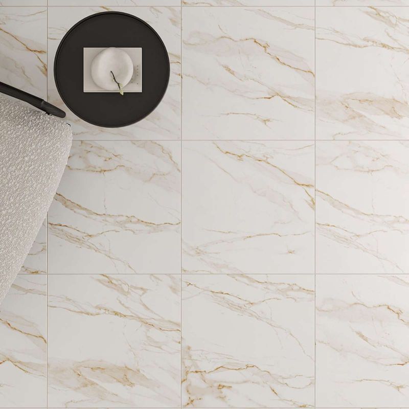 Керамогранит Капелла 400х400х8мм белый матовый Gracia Ceramica