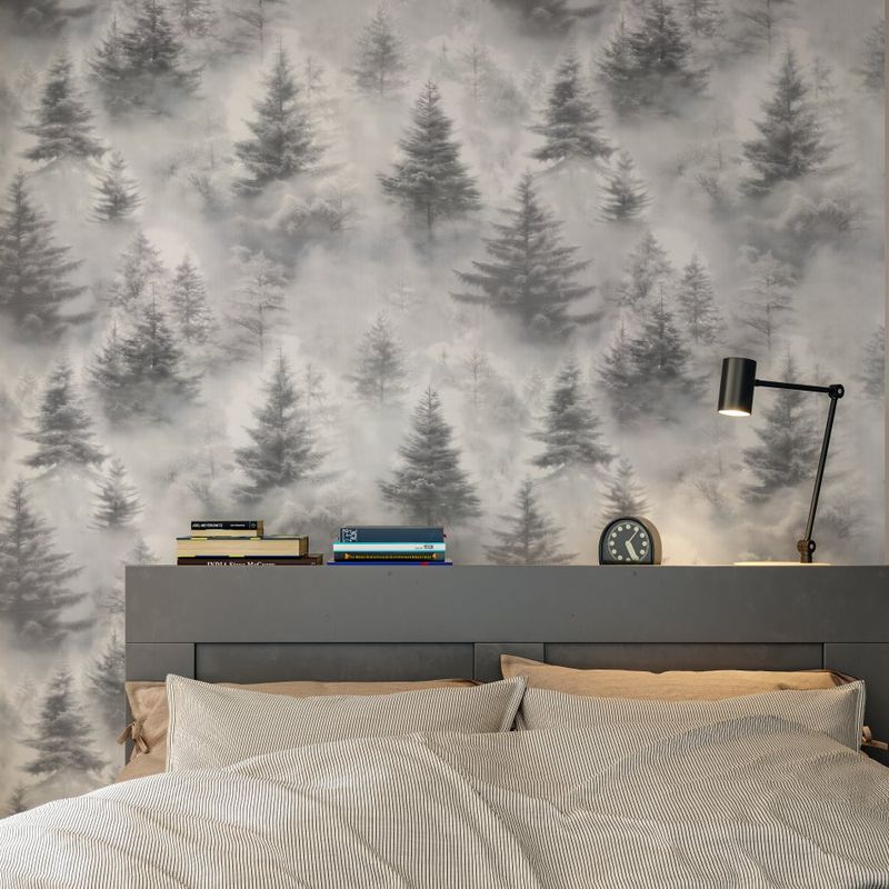 Обои виниловые на флизелине HomeColor Ultrachrome3 серый HC72551-44