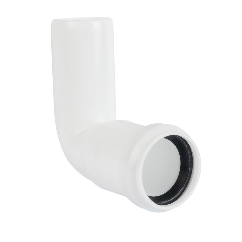 Отвод канализационный 32мм 87° малошумный RTP Elite