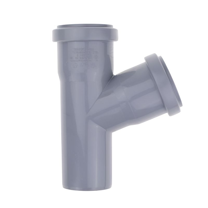 Тройник канализационный 50х50мм 67° Ostendorf