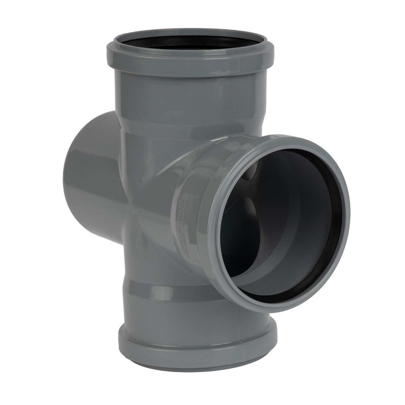 Крестовина восстановитель раструба угловая 110х110х110мм 87° Ostendorf