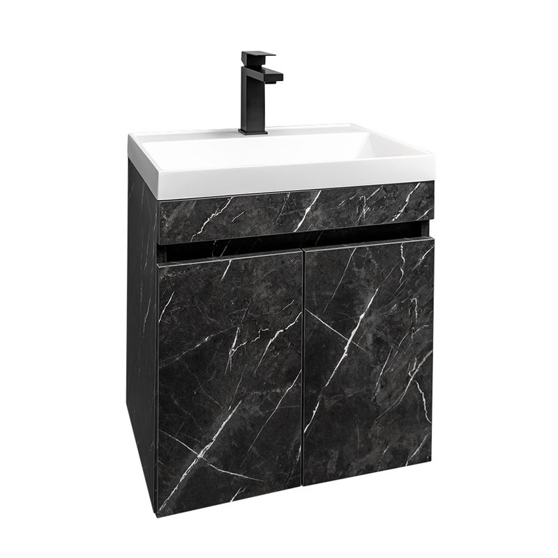 Тумба подвесная Garda Izeo 50см с раковиной Altais 50см креатель