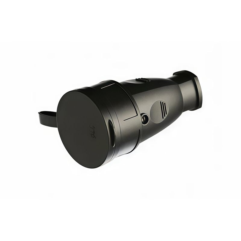 Розетка переносная с защитной крышкой каучук 16А 250В IP44 БелСвет