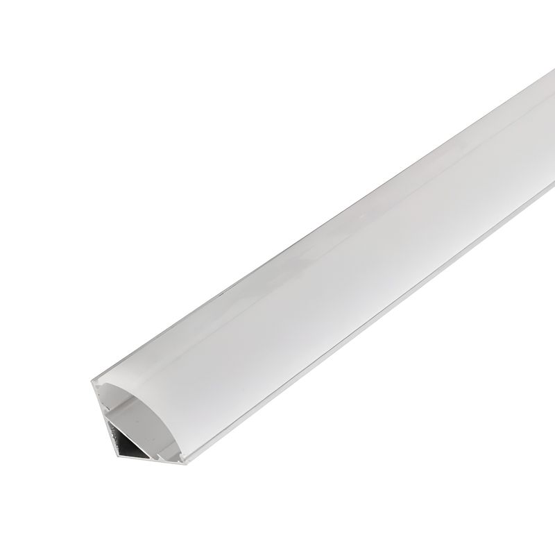Профиль угловой для светодиодной ленты 2м матовый рассеиватель General