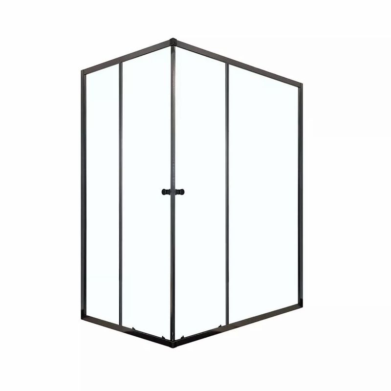 Душевой уголок Domani-spa Cube 80х80см стекло прозрачное 4мм