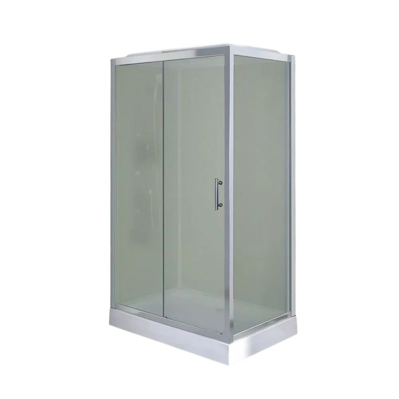Душевая кабина Comforty низкий поддон 120х80см стекло матовое 4мм