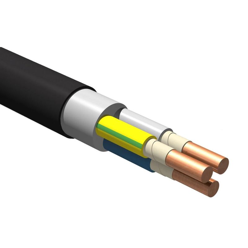 Кабель ВВГнг FRLS 3х2,5 ГОСТ 100м Промэко