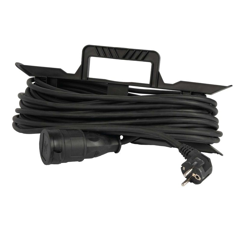 Удлинитель на рамке 20м 1 розетка с заземлением 3000Вт IP44 БелСвет