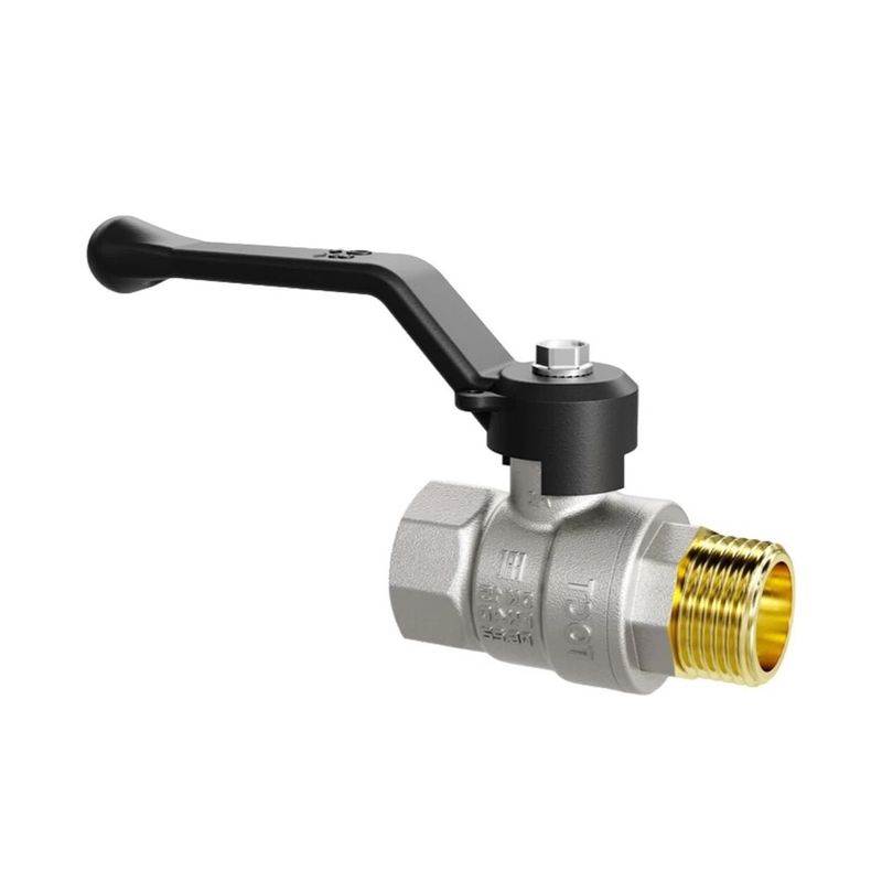 Кран шаровый 3/4" ВР-НР ручка с биркой LD Pride