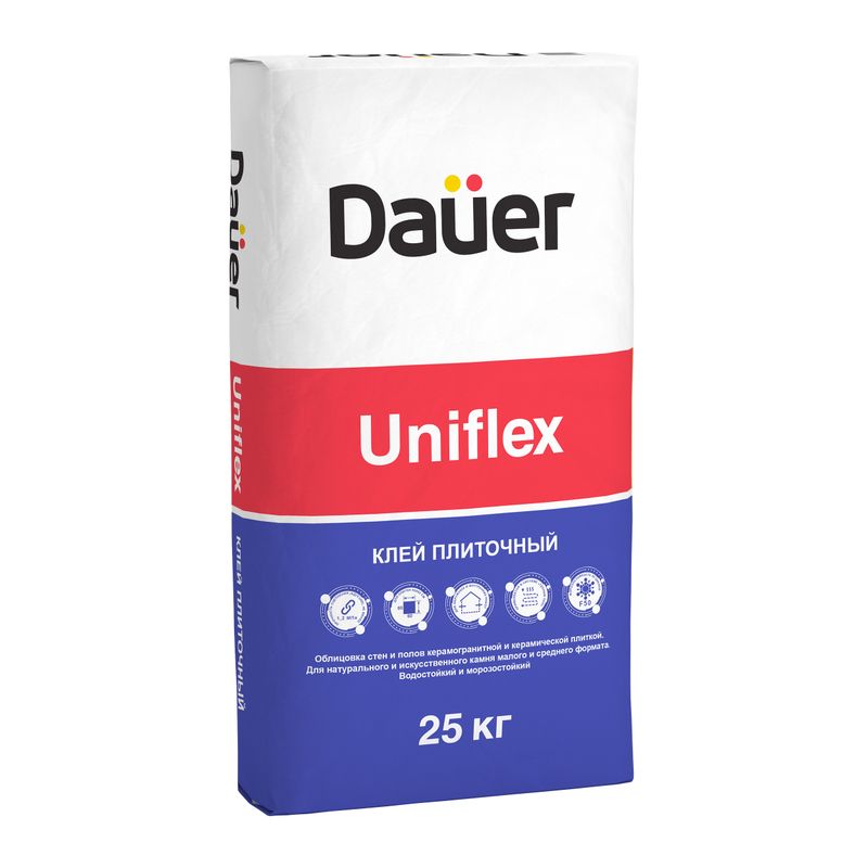 Клей для плитки Dauer Uniflex 25 кг
