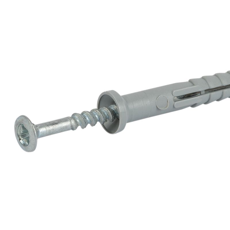 Дюбель-гвоздь полипропиленовый потайная манжета 6х40 мм 150 шт/уп