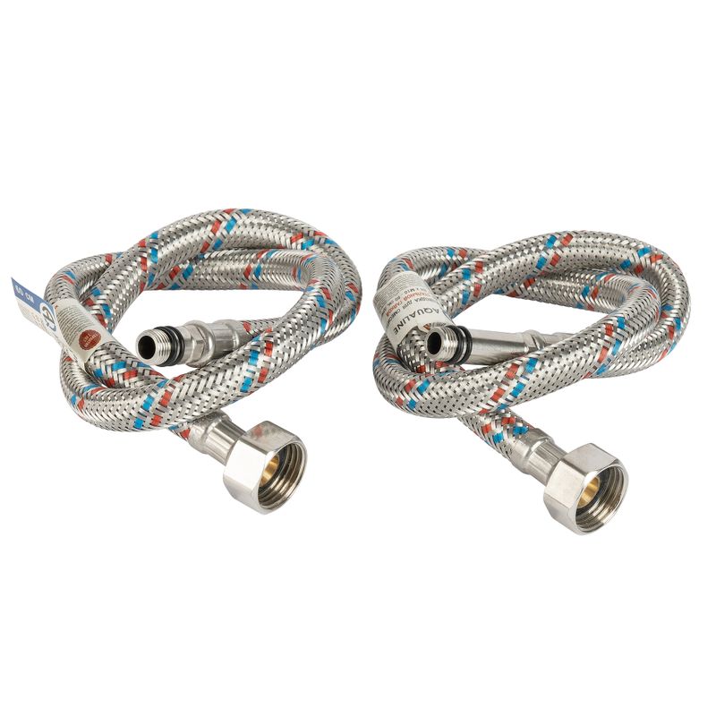 Гибкая подводка комплект для смесителя 60 см 2 шт