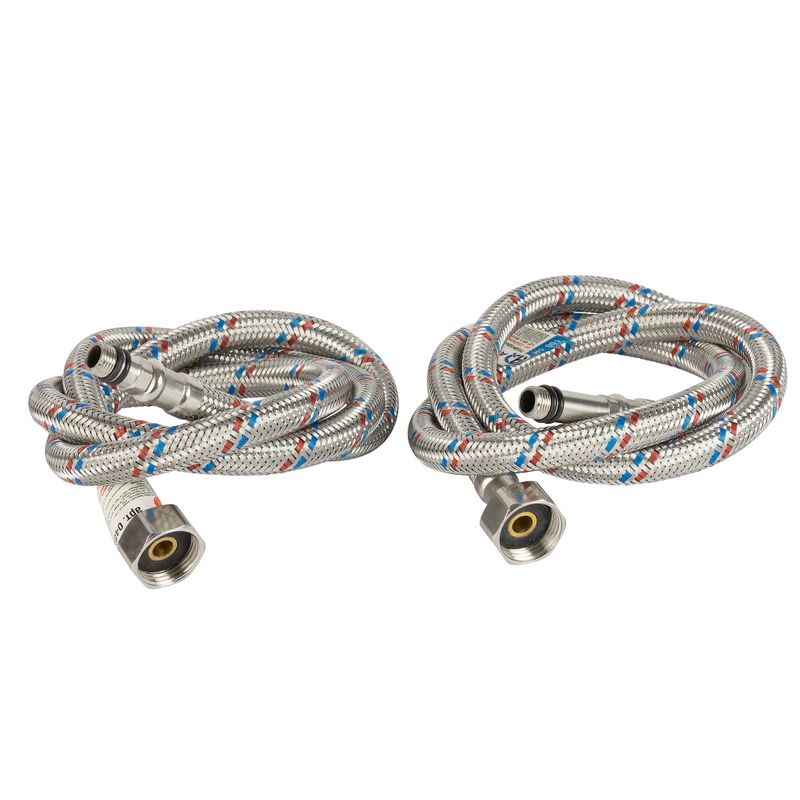 Гибкая подводка комплект для смесителя 150см 2шт