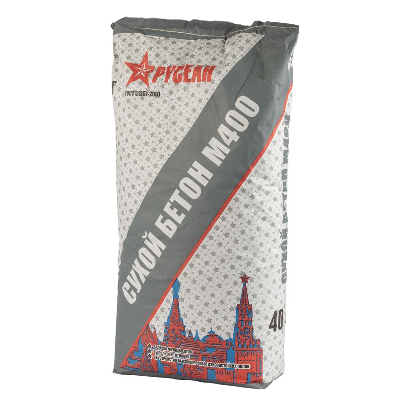 Бетон сухой Русеан М-400 40кг