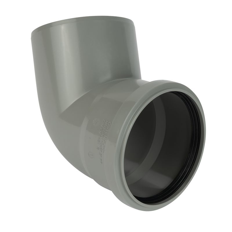 Отвод канализационный 110мм 67° Ostendorf