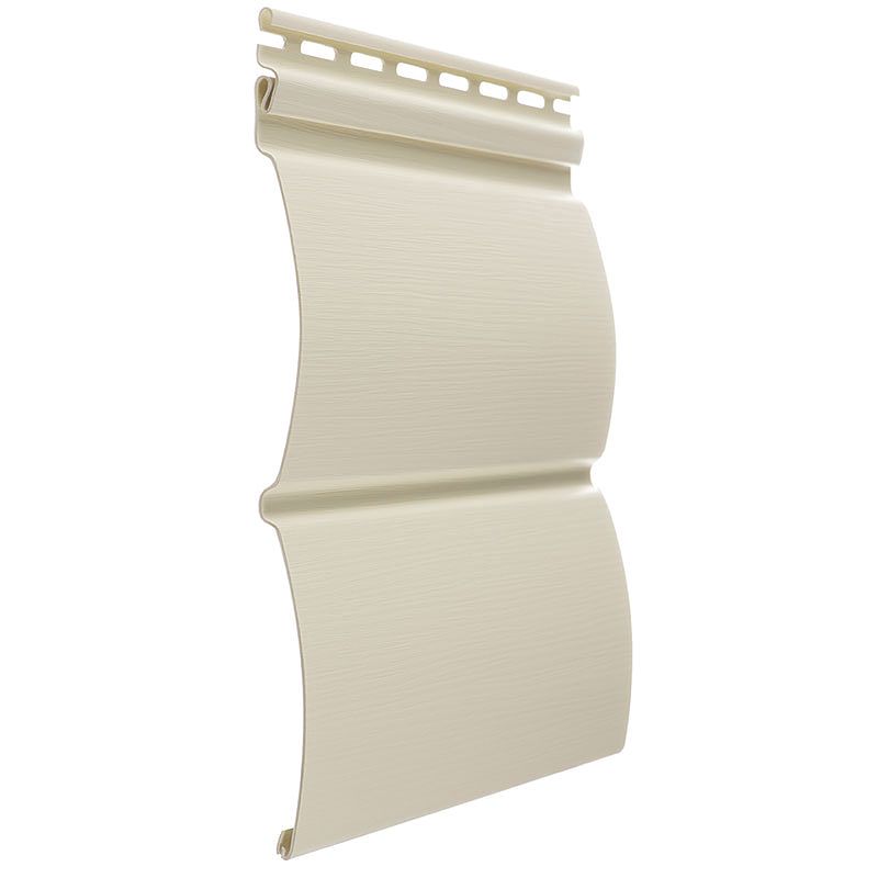 Сайдинг виниловый Docke Premium БлокХаус 1,1х243мм сливки 3,6м