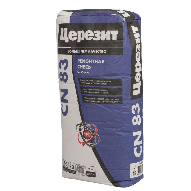 Ремонтная смесь для бетона Церезит CN83, 25 кг
