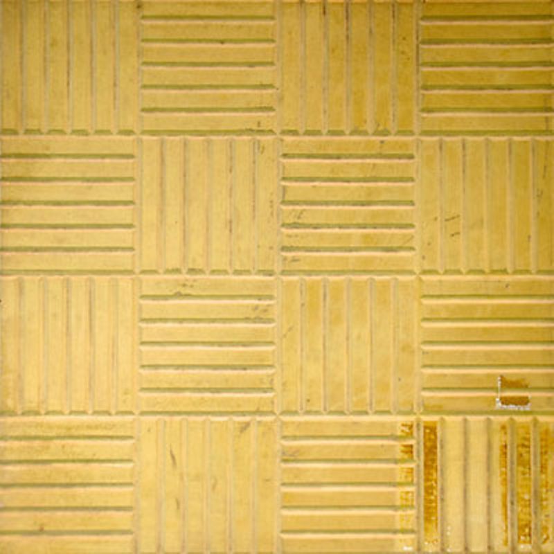 Плитка тротуарная  ЭКО-плит Шахматы желтая 300х300х30 мм