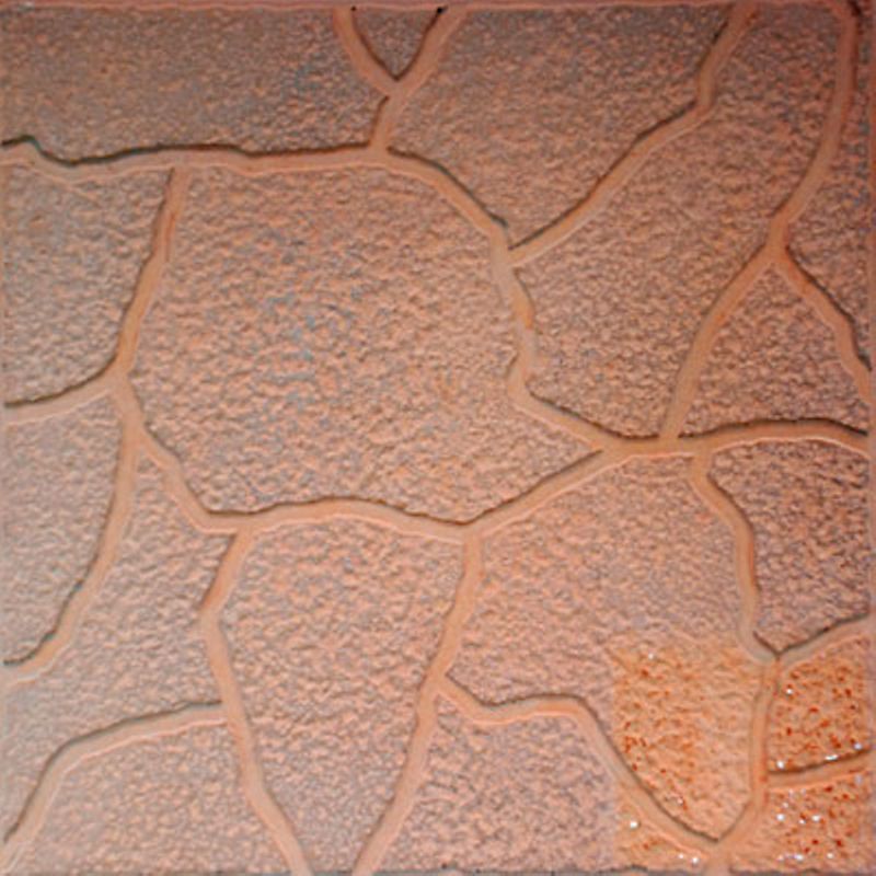Плитка тротуарная ЭКО-плит Песчаник коричневая 300х300х30 мм