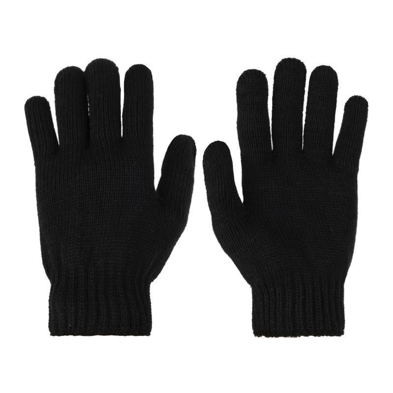 Перчатки полушерстяные утепленные