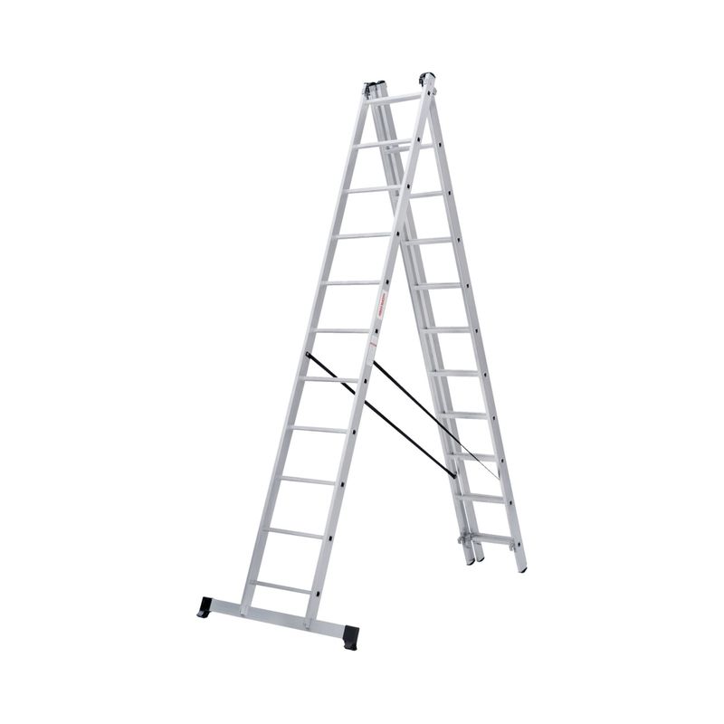 Лестница трехсекционная 11 ступеней