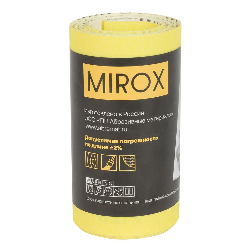 Купить Шкурка Р120 на бумажной основе 115мм x 5м Mirox в Ишиме — доставка и гарантия | «Строительный Двор» — фото 8