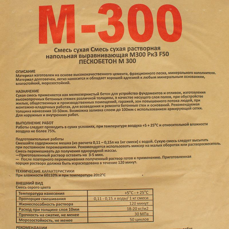 Пескобетон Holcim М300 40 Кг Купить